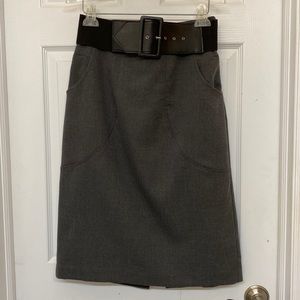 Worthington skirt, Sz 12, grey
